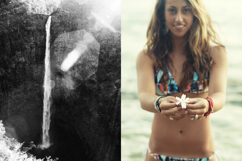Nadia, Akaka falls, Big Island, Hawaii